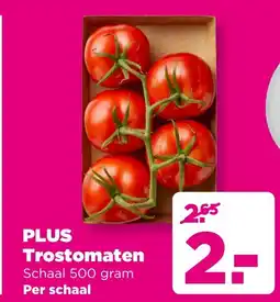 PLUS Plus Trostomaten Schaal aanbieding