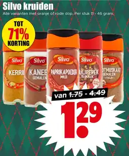 Dirk Silvo kruiden aanbieding