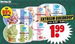 Dirk Hertog ijs aanbieding
