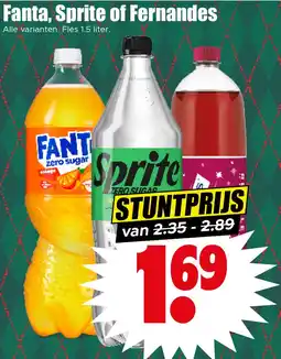Dirk Fanta, Sprite of Fernandes aanbieding