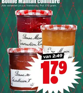 Dirk Bonne Maman confiture aanbieding
