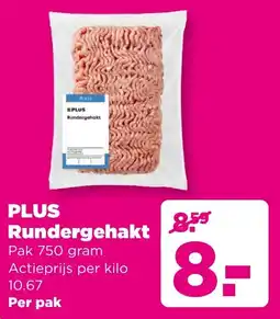 PLUS Plus Rundergehakt aanbieding