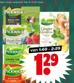 Dirk Pickwick thee aanbieding