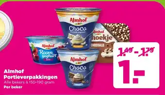 PLUS Almhof Portieverpakkingen aanbieding