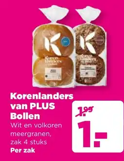 PLUS Korenlanders van Plus Bollen aanbieding