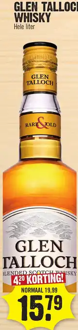 Super Dirck 3 Glen Talloch Whisky aanbieding