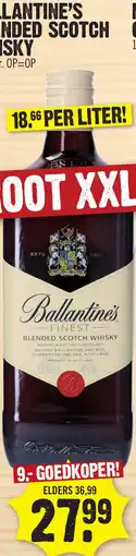 Super Dirck 3 Ballantine's Blended Scotch Whisky aanbieding