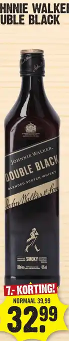 Super Dirck 3 Johnnie Walker Double Black aanbieding