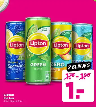 PLUS Lipton Ice tea aanbieding