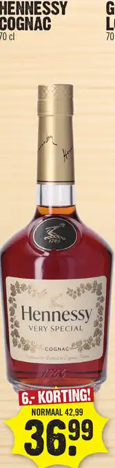 Super Dirck 3 Hennessy Cognac aanbieding