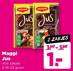 PLUS Maggi Jus aanbieding
