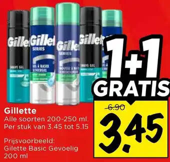Vomar Voordeelmarkt Gillette aanbieding