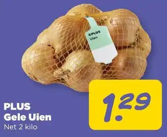 PLUS Plus Gele Uien aanbieding