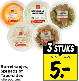 Vomar Voordeelmarkt Borrelhapjes, Spreads of Tapenades aanbieding