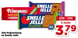 PLUS Alle Peijnenburg en Snelle Jelle aanbieding