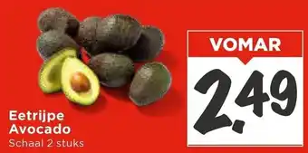 Vomar Voordeelmarkt Eetrijpe Avocado aanbieding