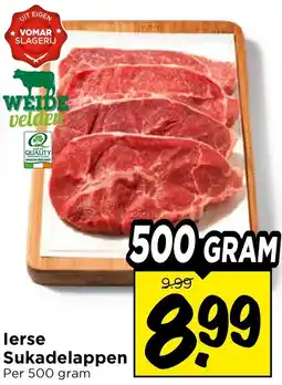 Vomar Voordeelmarkt lerse Sukadelappen aanbieding
