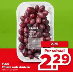 PLUS Plus Pitlozerode ode Druiven aanbieding