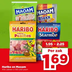 PLUS Haribo en Maoam aanbieding
