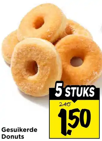 Vomar Voordeelmarkt Gesuikerde Donuts aanbieding