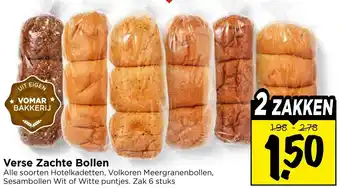 Vomar Voordeelmarkt Verse Zachte Bollen aanbieding
