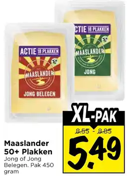 Vomar Voordeelmarkt Maaslander 50+ Plakken aanbieding