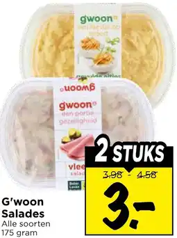 Vomar Voordeelmarkt G'woon Salades aanbieding