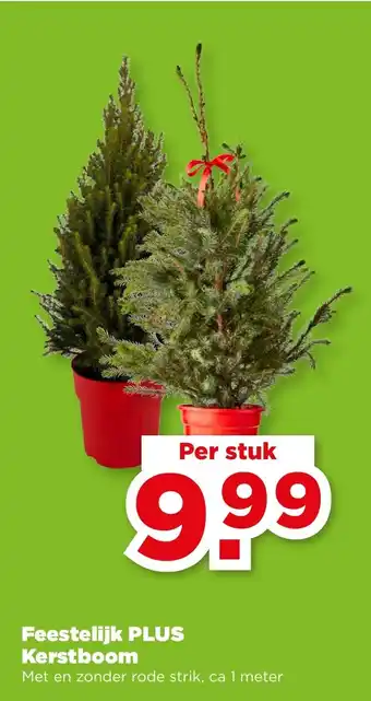 PLUS Feestelijk PLUS Kerstboom aanbieding