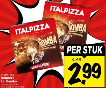 Vomar Voordeelmarkt Italpizza La Bomba aanbieding
