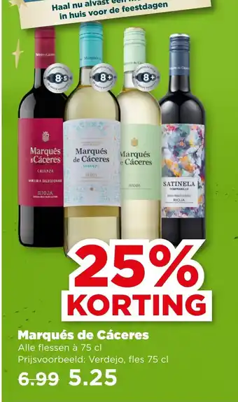 PLUS Marqués de Cáceres aanbieding