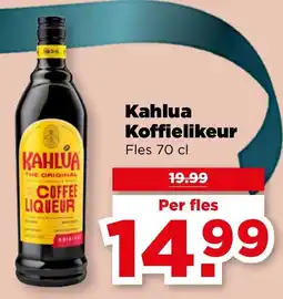 PLUS Kahlua Koffielikeur aanbieding