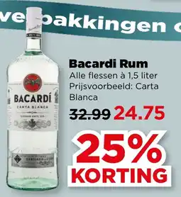 PLUS Bacardi Rum aanbieding