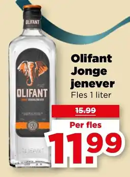 PLUS Olifant Jonge jenever aanbieding