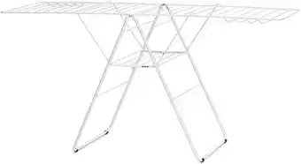 Bol.com Brabantia HangOn Droogrek 25 meter - inklapbaar - White aanbieding