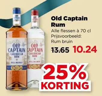 PLUS Old Captain Rum aanbieding