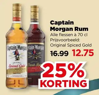PLUS Captain Morgan Rum aanbieding