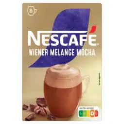 Dirk Nescafé Oploskoffie wiener melange 8 st aanbieding