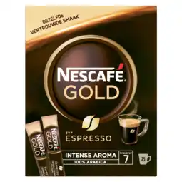 Dirk Nescafé Oploskoffie espresso donker en intens aanbieding