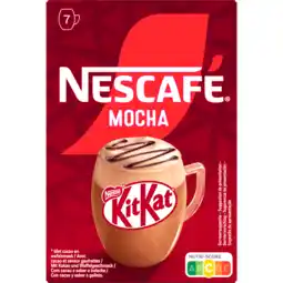 Dirk Nestlé Oploskoffie mocha kitkat 7st aanbieding