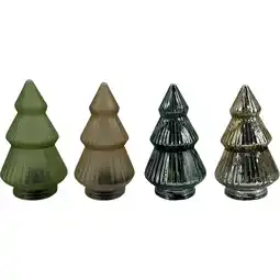 Dirk Led kerstboom glas 19cm aanbieding