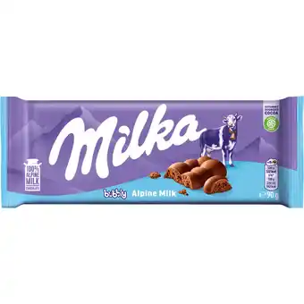 Dirk Milka Chocoladereep bubbly aanbieding