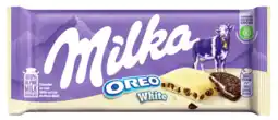Dirk Milka Chocoladereep oreo white aanbieding