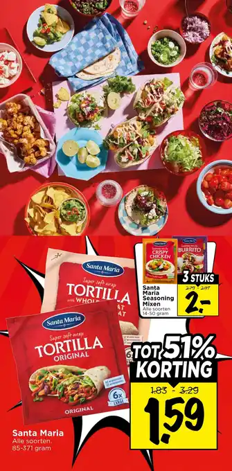 Vomar Voordeelmarkt Santa Maria aanbieding