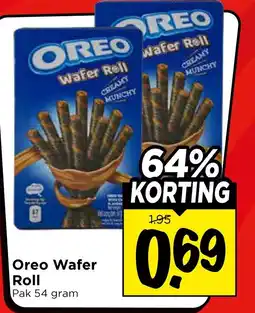 Vomar Voordeelmarkt Oreo Wafer Roll aanbieding