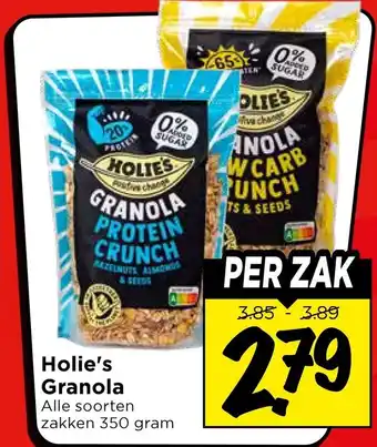 Vomar Voordeelmarkt Holie's Granola aanbieding