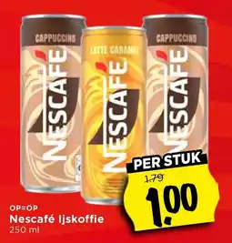 Vomar Voordeelmarkt Nescafé ljskoffie aanbieding