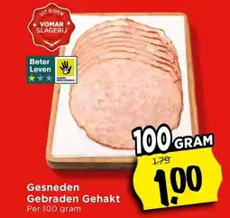 Vomar Voordeelmarkt Gesneden Gebraden Gehakt aanbieding