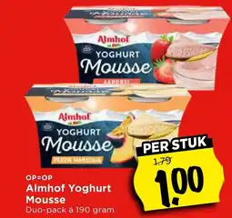 Vomar Voordeelmarkt Almhof Yoghurt aanbieding