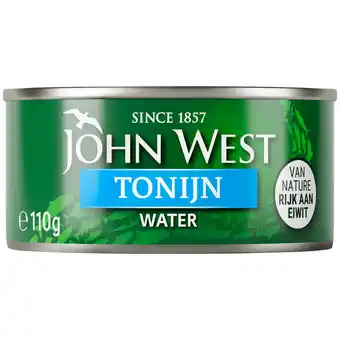 Dirk John West Tonijnstukken in water aanbieding