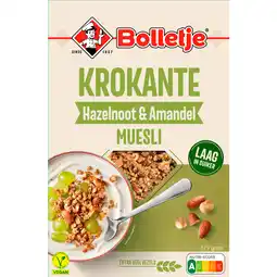Dirk Bolletje Krokante muesli hazelnoot & amandel aanbieding